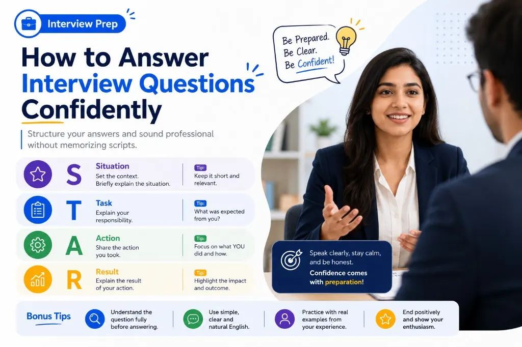 How to answer interview questions confidently